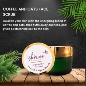 coffee face scrub