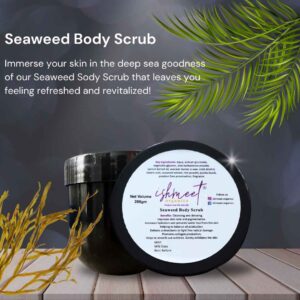 seaweed-infused body scrub